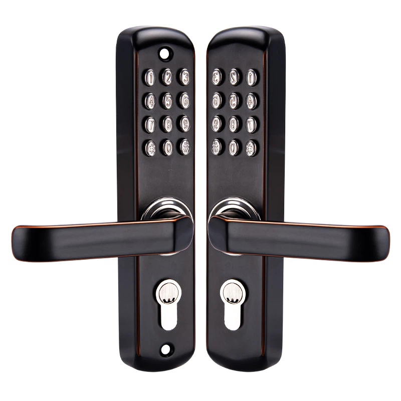 ล็อคประตูผสมเชิงกล