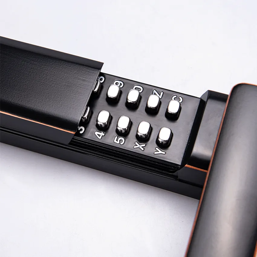 Zinc alloy material mechanical code lock1